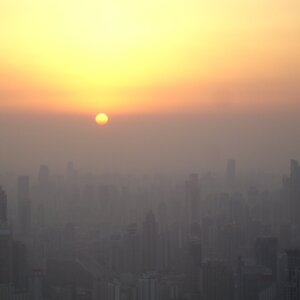 Shanghai sunset